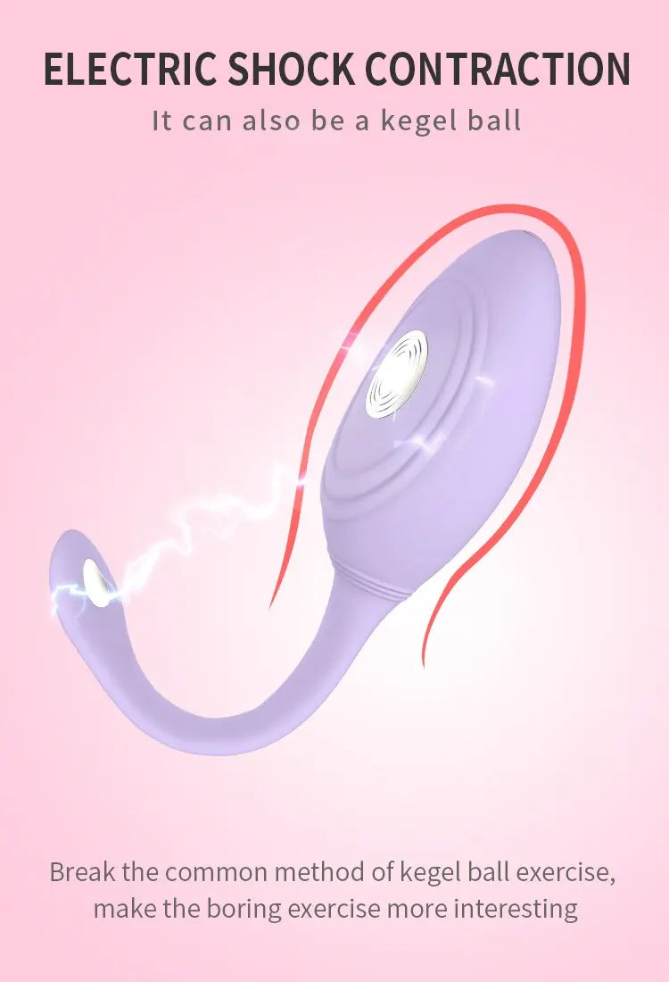 ไข่สั่นไข่สั่นสำหรับกระโดดไข่ไร้สายรีโมทคอนโทรลไฟฟ้าช็อต Anal Clitoris กระตุ้นผลิตภัณฑ์สำหรับผู้ใหญ่เซ็กซ์ทอย - buysextoyth
