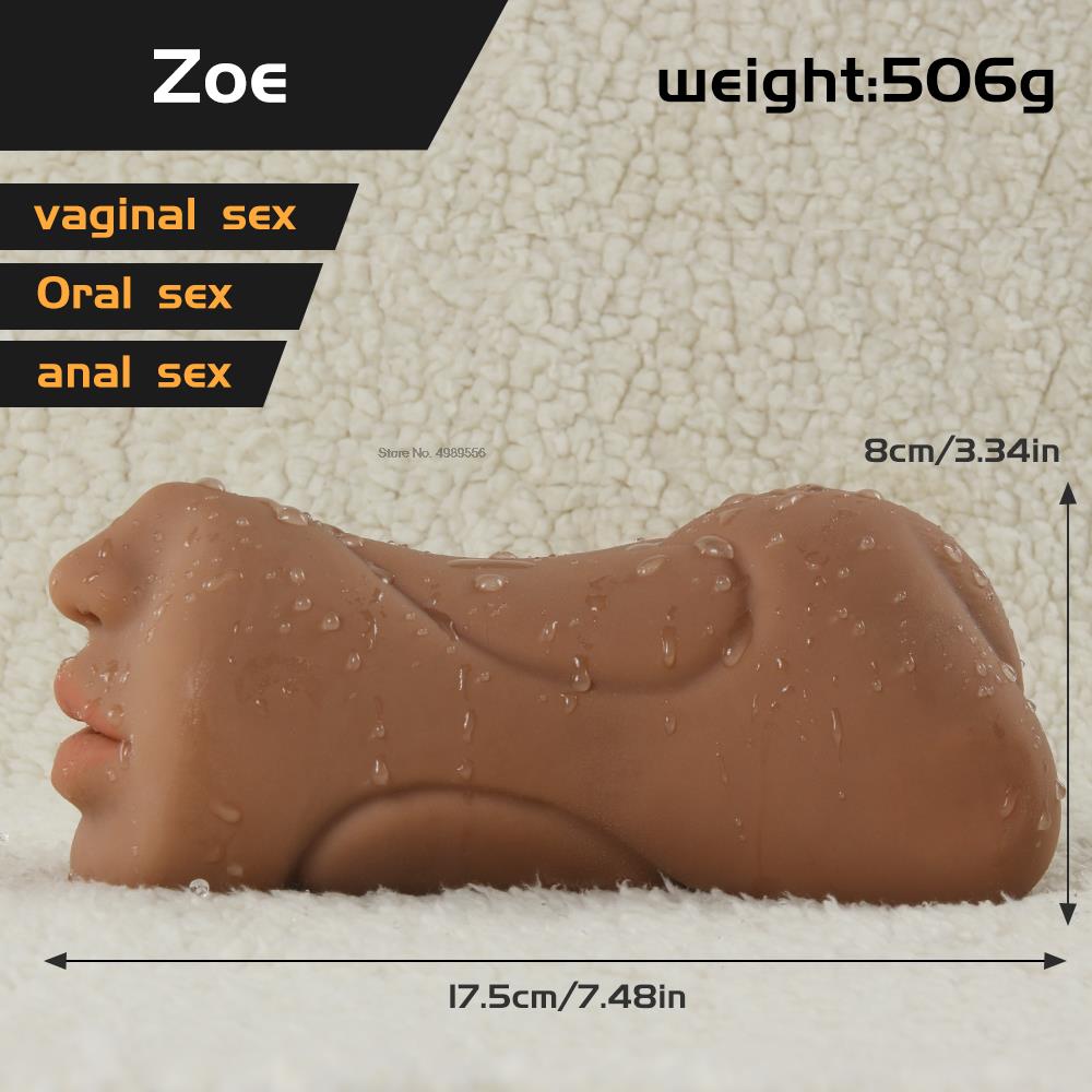 ช่องคลอด Anal อมควยของเล่นสำหรับผู้ใหญ่หีคู่มือเพศเร้าอารมณ์เครื่องที่สมจริงช่องปากด้วยลิ้นชายอวัยวะเพศชาย Masturbators - buysextoyth