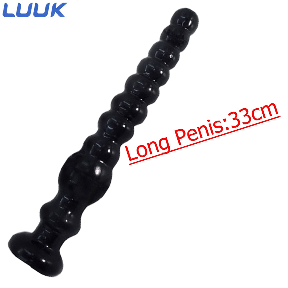 Anus Backyard Beads Anal Balls Long Anal Plug with Suction Cup Prostata Massage Butt Plug Sex Toys for Women Men Adults Products - buysextoyth