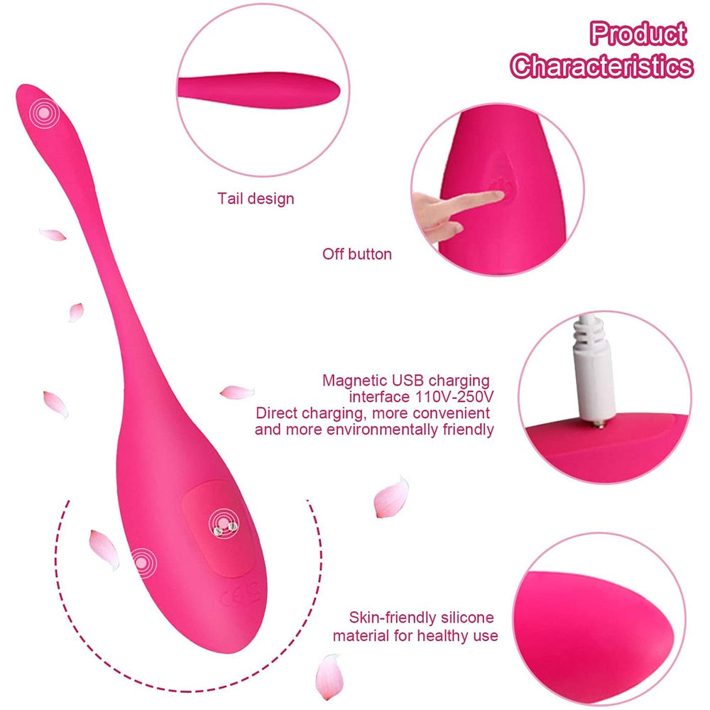 App Control Vibrating Egg Kegel Ball Vibrators Wireless Remote Wearable Panties Vibrator G Spot Vaginal Ball Sex Toys for Women - buysextoyth
