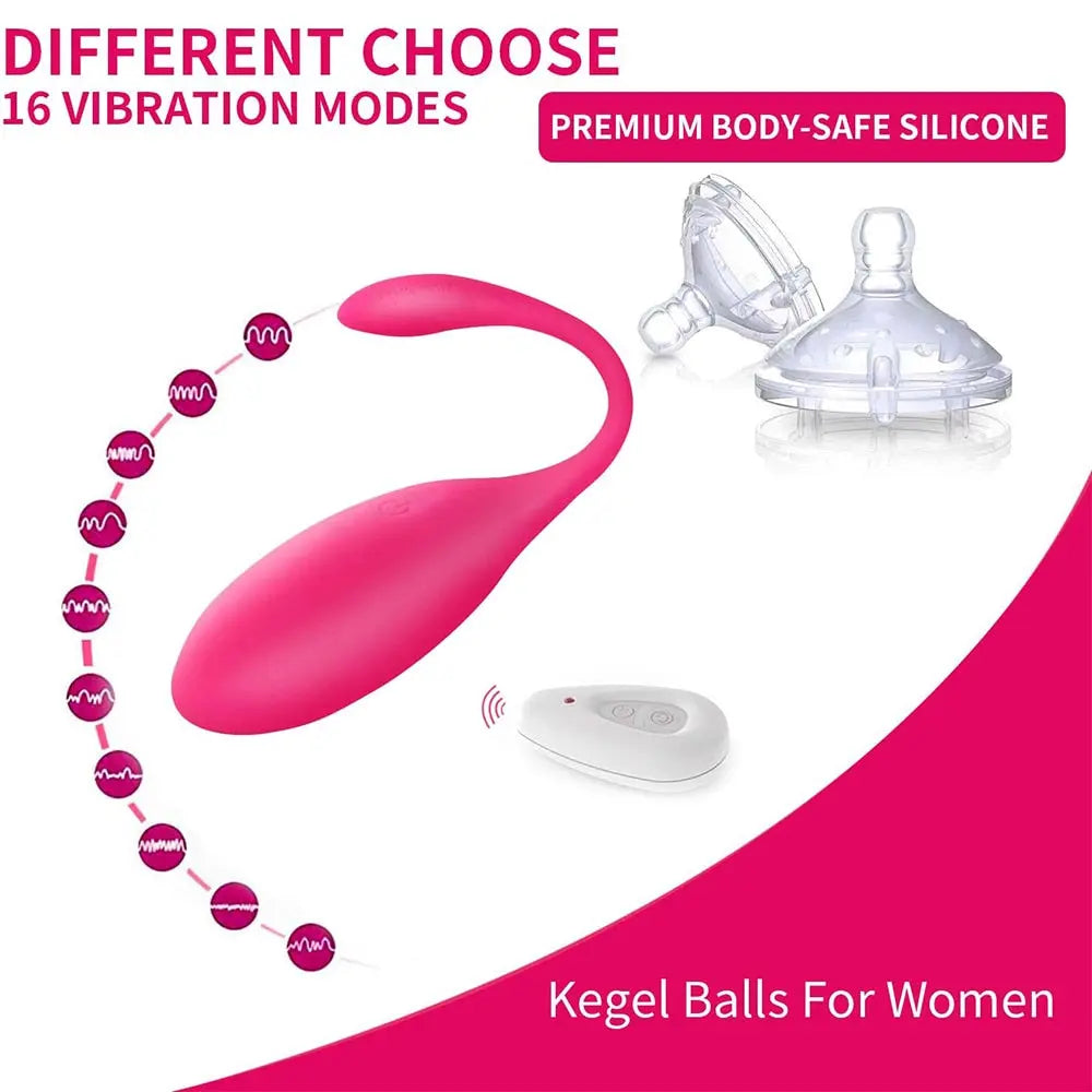 App Control Vibrating Egg Kegel Ball Vibrators Wireless Remote Wearable Panties Vibrator G Spot Vaginal Ball Sex Toys for Women - buysextoyth