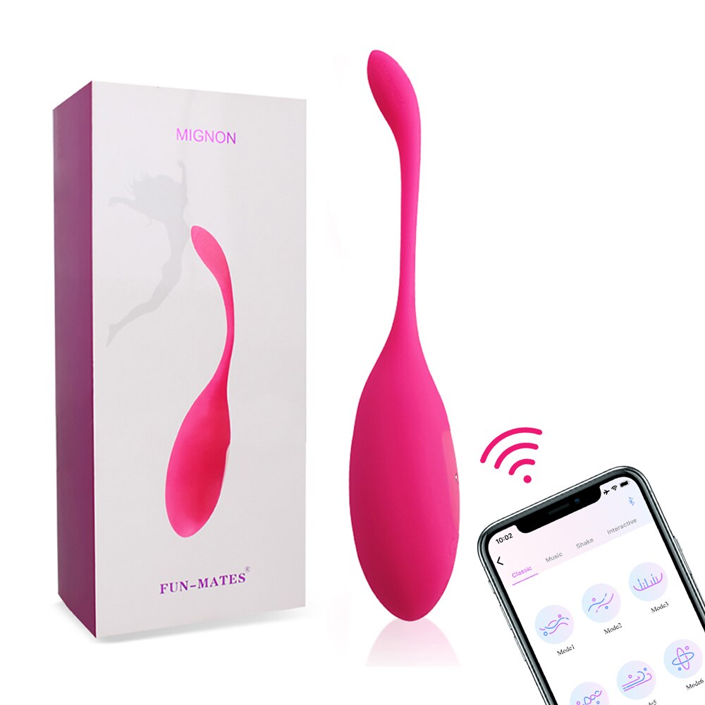 App Control Vibrating Egg Kegel Ball Vibrators Wireless Remote Wearable Panties Vibrator G Spot Vaginal Ball Sex Toys for Women - buysextoyth