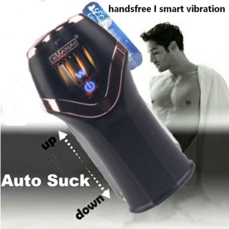 นุ่ม Auotomatic ชายสำเร็จความใคร่คัพผู้ใหญ่ชายเทรนเนอร์ Vibrating Masturbator เซ็กซ์ทอยการสั่นสะเทือนนวดของเล่นสำหรับ Man - buysextoyth
