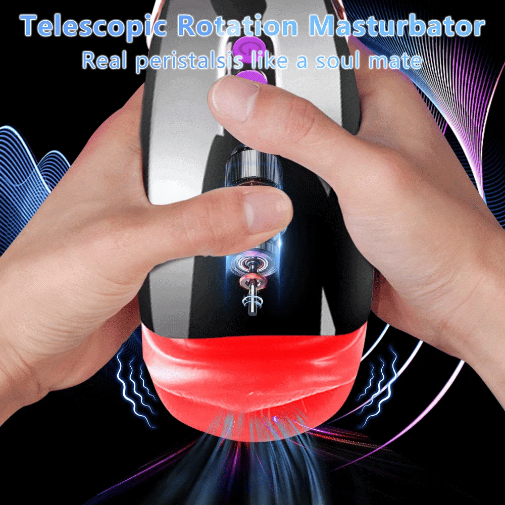 Automatic Masturbator for Men Vibration Deep Throat Blowjob Tongue Male Masturbation Cup Machine Sex Toys for Adult Goods Penis - buysextoyth