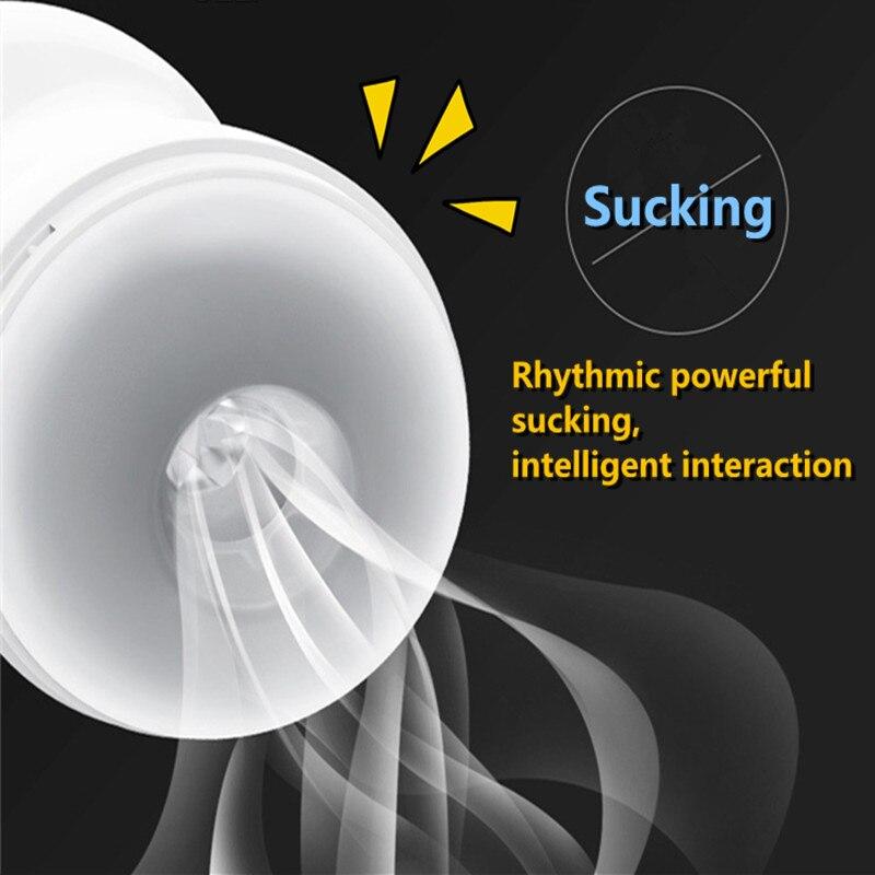 Automatic Masturbators Electric Blowjob Vacuum Sucking Artificial Vagina realistic Pussy Sex Toys for Men Telescopic Male Toyes - buysextoyth
