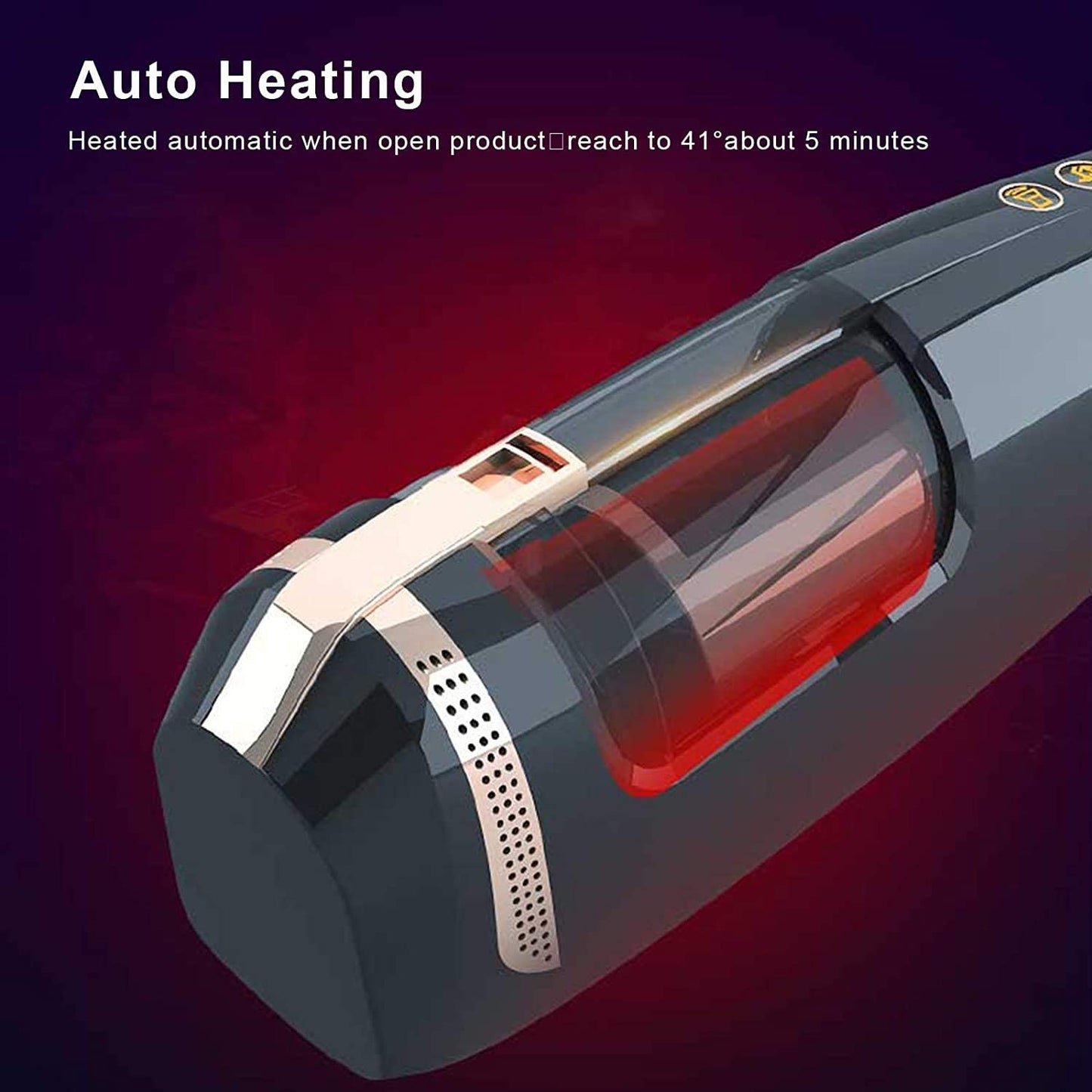 Automatic Piston Telescopic Rotation Male Masturbator Cup Blowjob Masturbator for Man Penis Sucker Vibrtor Handsfree Sex Machine - buysextoyth