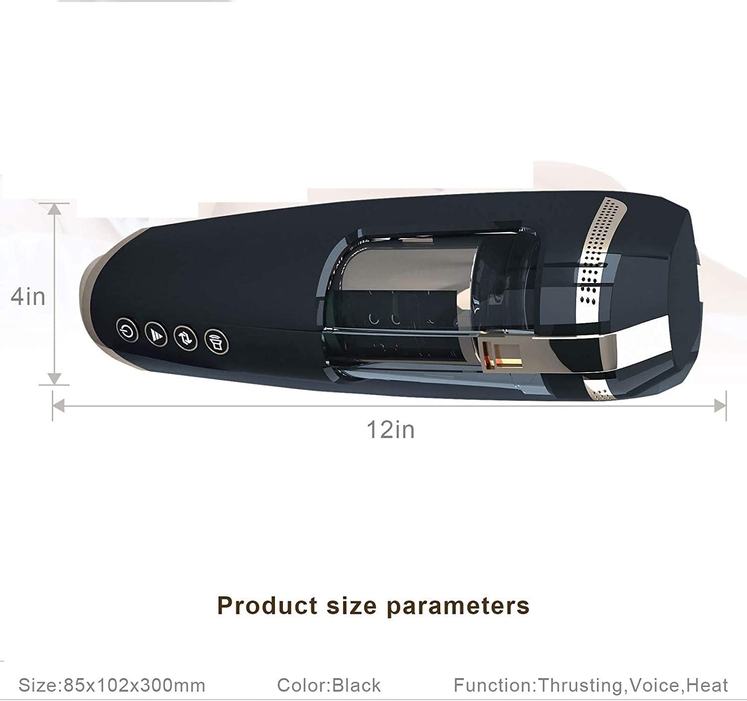 Automatic Piston Telescopic Rotation Male Masturbator Cup Blowjob Masturbator for Man Penis Sucker Vibrtor Handsfree Sex Machine - buysextoyth