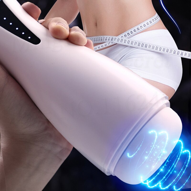 Automatic Sucking Vibrating Heating Male Masturbator Cup Real Vacuum Stimulator Oral Blowjob Vaginal Machine Sex Toys for Men - buysextoyth