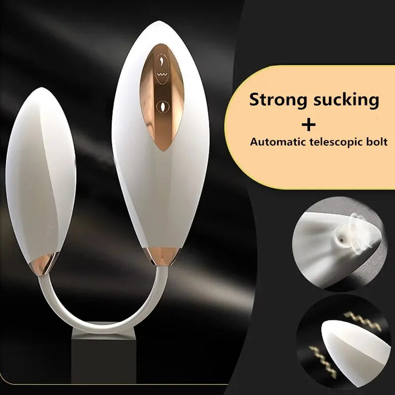 Automatic Telescopic Sucking Vibrator Real Thrust Vagina Clitoris Stimulation Female Masturbation Sex Toys for Womem Sex Shop 33sextoys