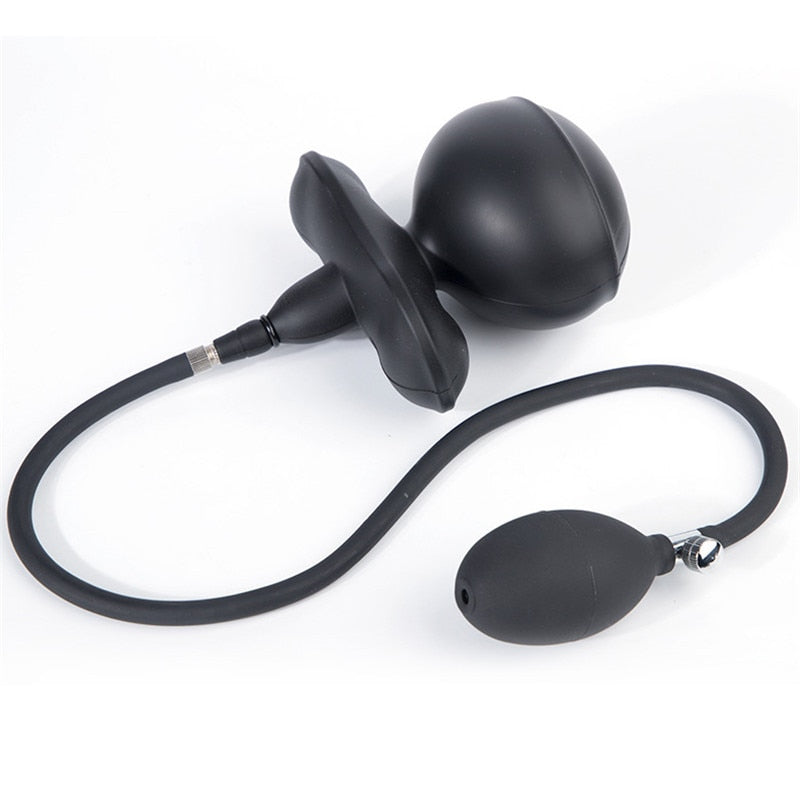 BDSM Super Huge Mouth Gag Strapless Inflatable Expansion Open Mouth Gag Restraint Bondage Adult Sex Toys for Woman Couples Slave - buysextoyth