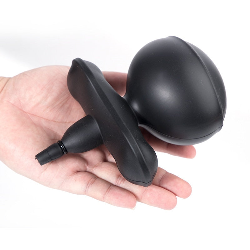 BDSM Super Huge Mouth Gag Strapless Inflatable Expansion Open Mouth Gag Restraint Bondage Adult Sex Toys for Woman Couples Slave - buysextoyth
