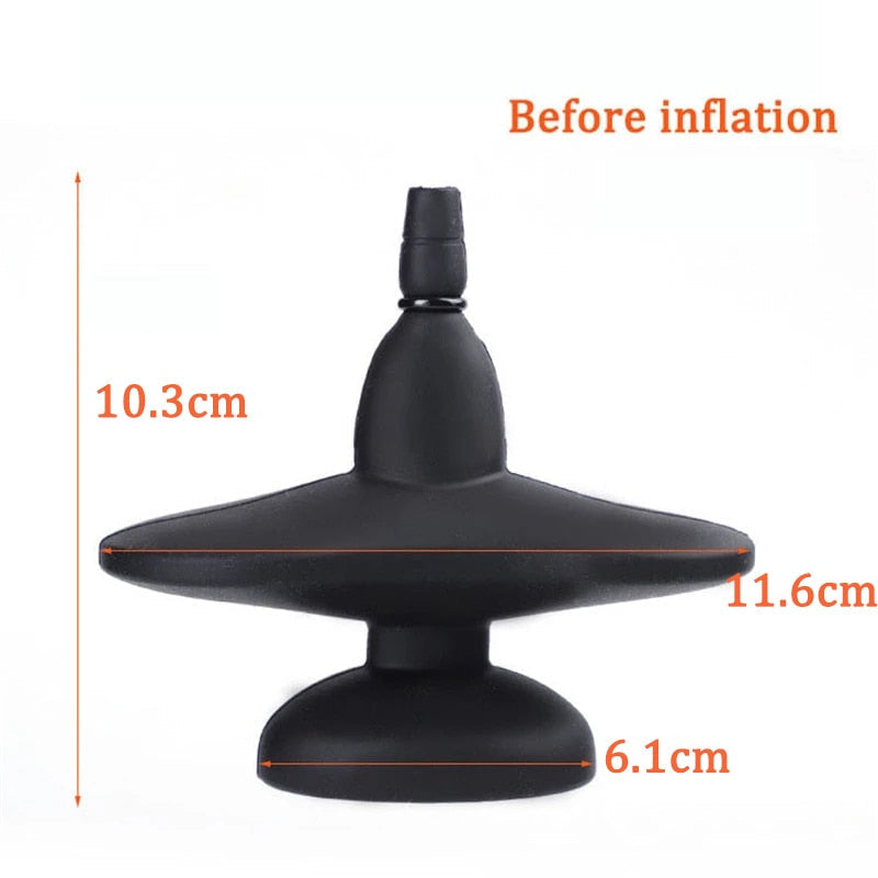BDSM Super Huge Mouth Gag Strapless Inflatable Expansion Open Mouth Gag Restraint Bondage Adult Sex Toys for Woman Couples Slave - buysextoyth