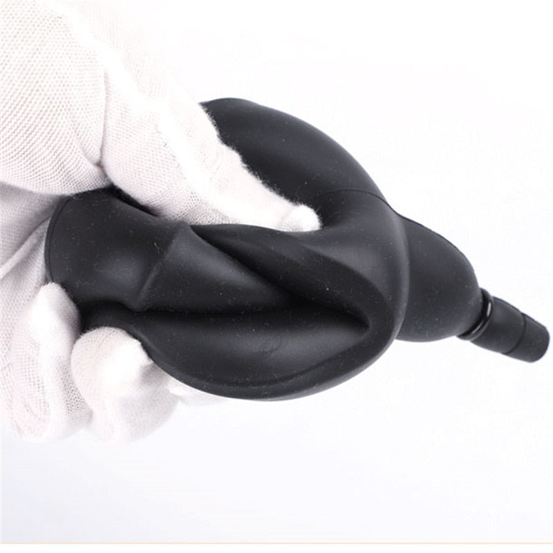 BDSM Super Huge Mouth Gag Strapless Inflatable Expansion Open Mouth Gag Restraint Bondage Adult Sex Toys for Woman Couples Slave - buysextoyth