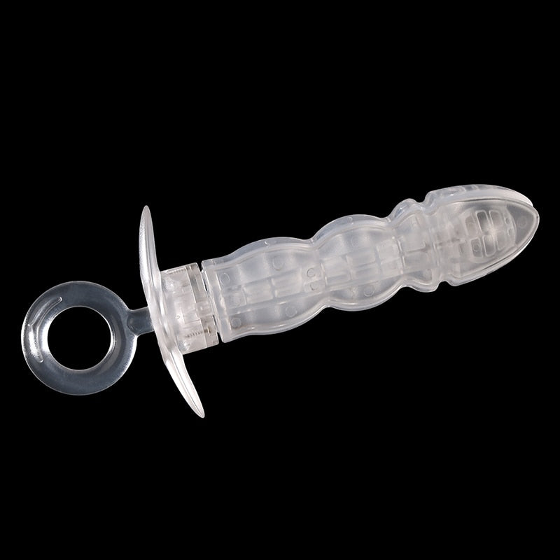 Bdsm Anal Dilator Hollow Anal Plug Glowing Dildo Big Butt Plug with Led Buttplug Men Prostate Massage Sex Toys Vagina Extender - buysextoyth