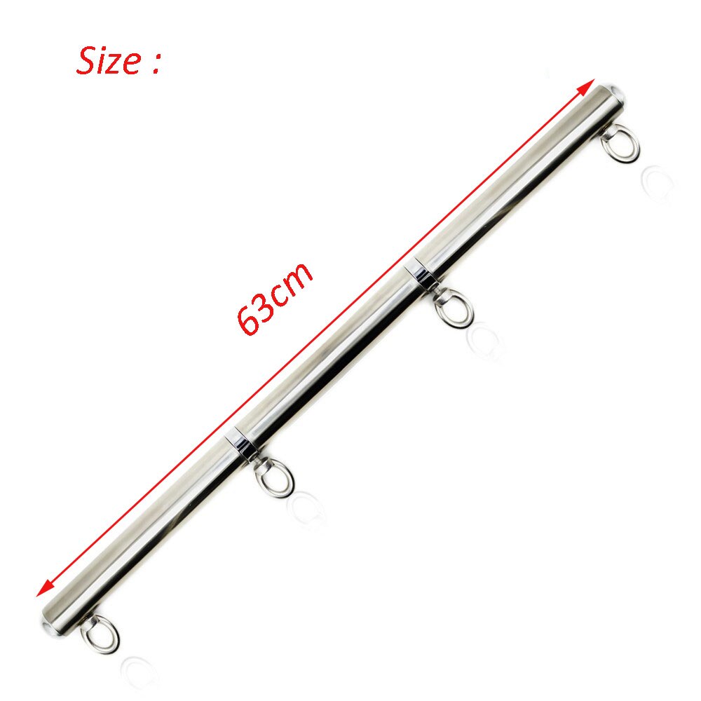 Bdsm Bondage Removable Stainless Steel Spreader Bar Sex Slave Hand Cuffs Ankle Cuff Open Leg Restraint SM Cosplay Couple Sex Toy - buysextoyth