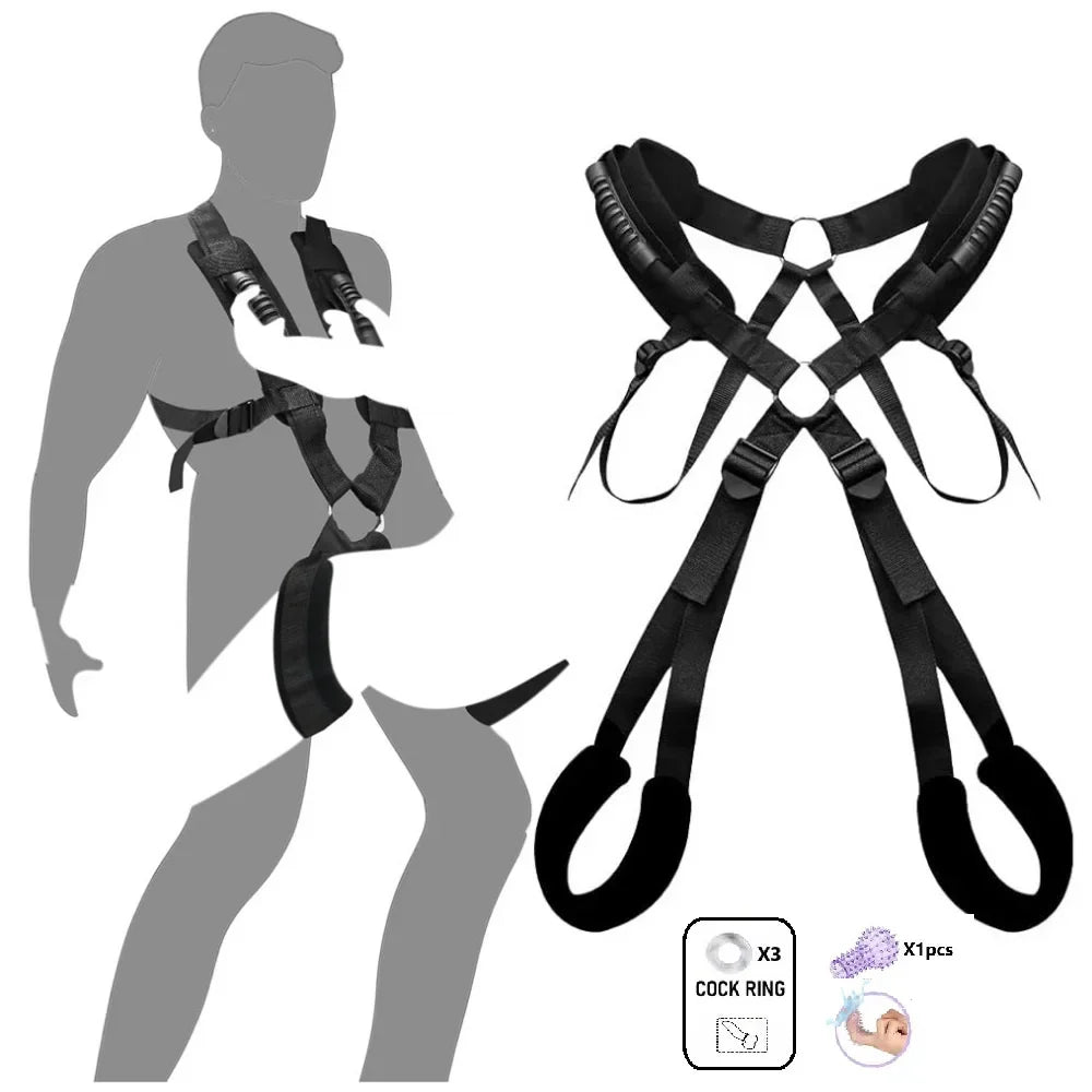 Bdsm Kit Adult Erotic Games SM Bondage 6 Styles Restraint Handcuffs Bondage Toys Couples Pleasure Slave Sex Toy Tool Bundle Game - buysextoyth