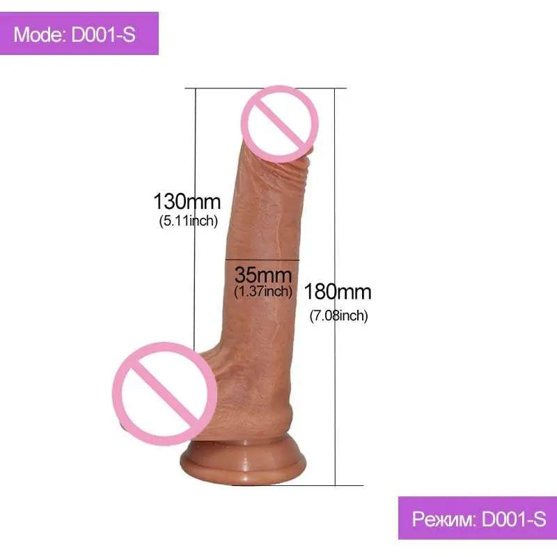 Big Dildo สมจริง Penis ดูดถ้วย Dick Sextoys ซิลิโคนขนาดใหญ่ Dildos สำหรับผู้หญิง Masturbators Dildio เซ็กซ์ทอยสำหรับผู้ใหญ่เกม - buysextoyth