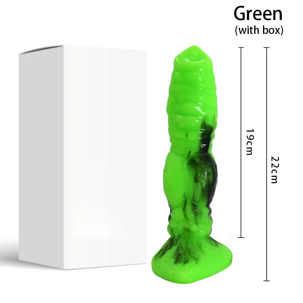 Big Silicone Animal Wolf Dildo Animal Penis G-spot Stimulation Sex Toys for Man Women Lesbian Gay Sex Shop Erotic Adults Product - buysextoyth