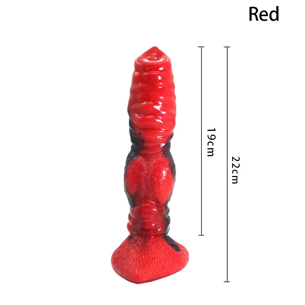 Big Silicone Animal Wolf Dildo Animal Penis G-spot Stimulation Sex Toys for Man Women Lesbian Gay Sex Shop Erotic Adults Product - buysextoyth