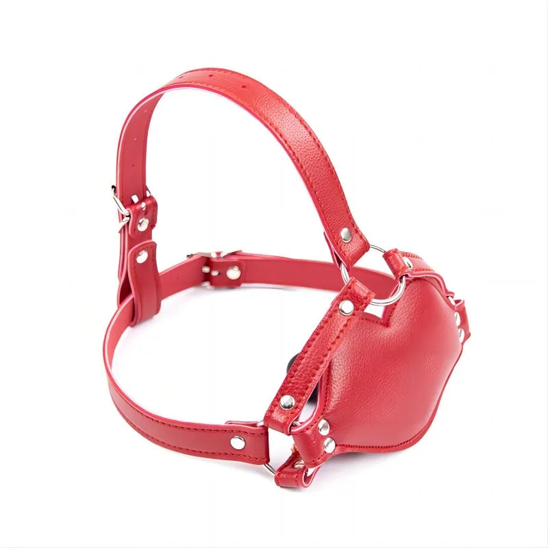 Bondage Open Mouth Dildo Gag Restraint Erotic Adjustable Head Mask Harness Sex Toys Fetish BDSM Adult Games For Women Couples - buysextoyth