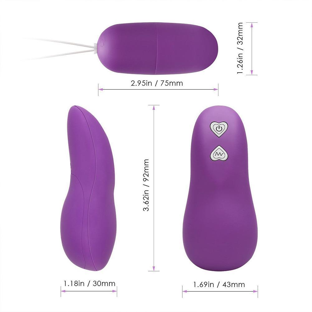 Bullet Vibrator Wireless Remote Control Vibrating Eggs G- Spot Clitoris Stimulator Vaginal Massage Ball Powerful Woman Sex Toys - buysextoyth