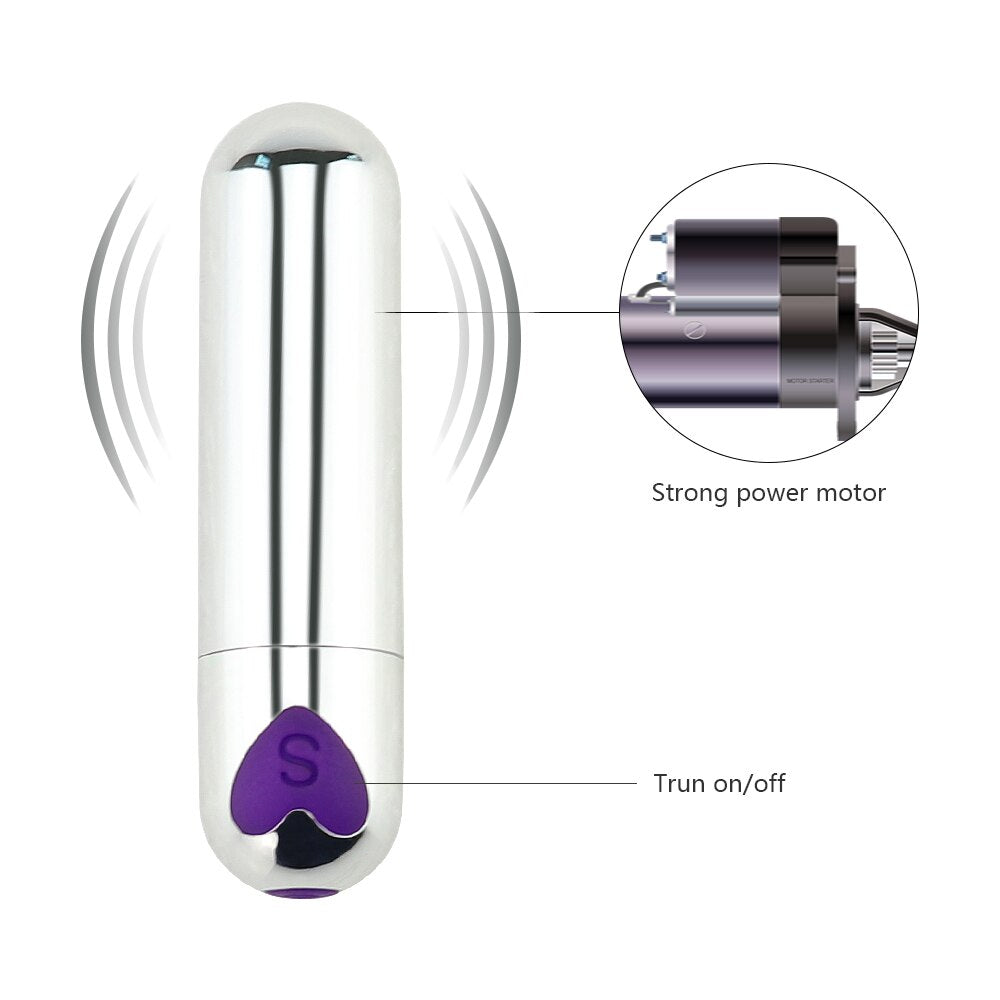 Bullet Vibrators Adult Games G Spot Anal Butt Plug Prostate Massage Sex Toys for Women Flirting Masturbators Clitoral Stimulator - buysextoyth