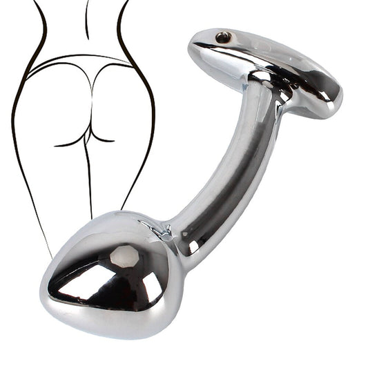 Butt Dilator Arcuate Anal Plug Prostate Massager Adult Products Aluminium Alloy Metal Dildos Sex Toys for Women Men - buysextoyth