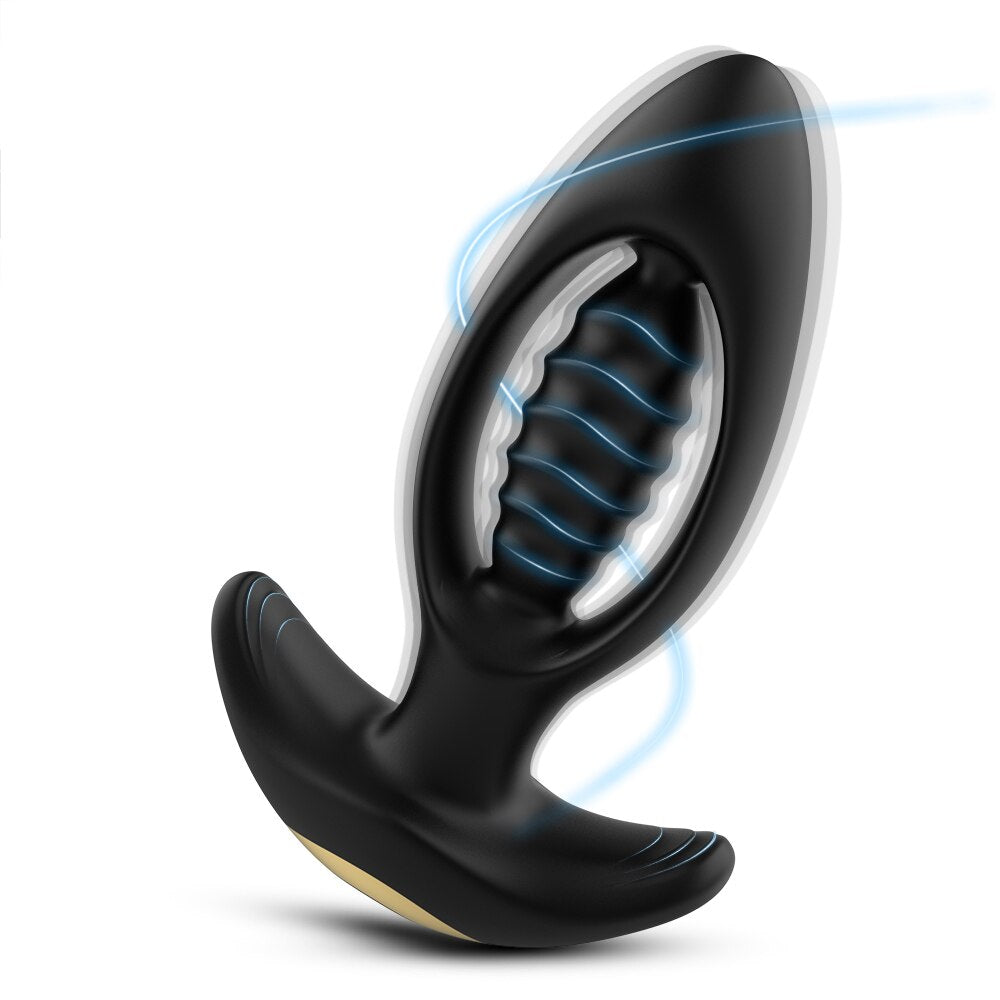 การสั่นสะเทือน Butt ปลั๊ก Dildo Vibrator นวดไร้สายรีโมทคอนโทรล Anal Plug G-Spot กระตุ้นของเล่นเพศสำหรับ Man/ผู้หญิง - buysextoyth