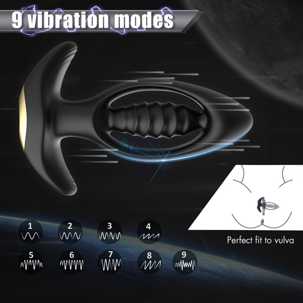การสั่นสะเทือน Butt ปลั๊ก Dildo Vibrator นวดไร้สายรีโมทคอนโทรล Anal Plug G-Spot กระตุ้นของเล่นเพศสำหรับ Man/ผู้หญิง - buysextoyth