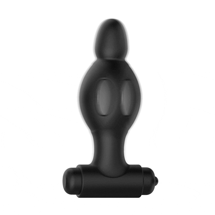 Butt Plug 10 Speeds Bullet Vibrating Anal Vibrator Male Prostate Massager Hollow Anal Plug Sex Toys for Couples G-Spot Stimulate - buysextoyth