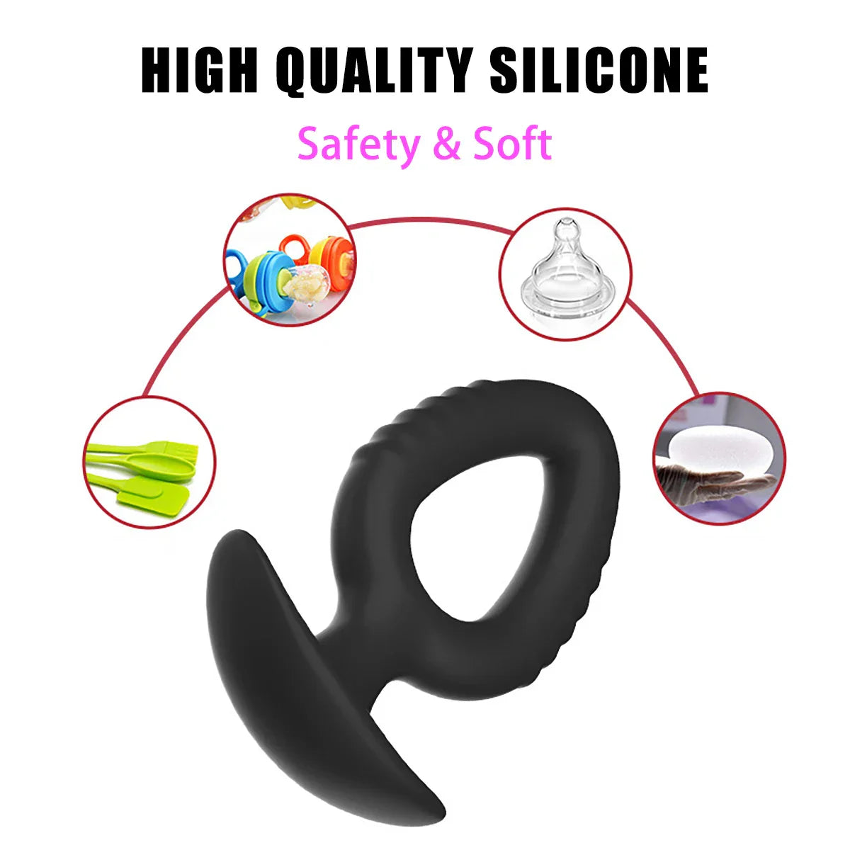 Butt Plug Sex Toys for Men Woman Silicone Anal Plugs Male Masturbator Prostate Massager Adult Product Sex Toys for Couple Gay - buysextoyth