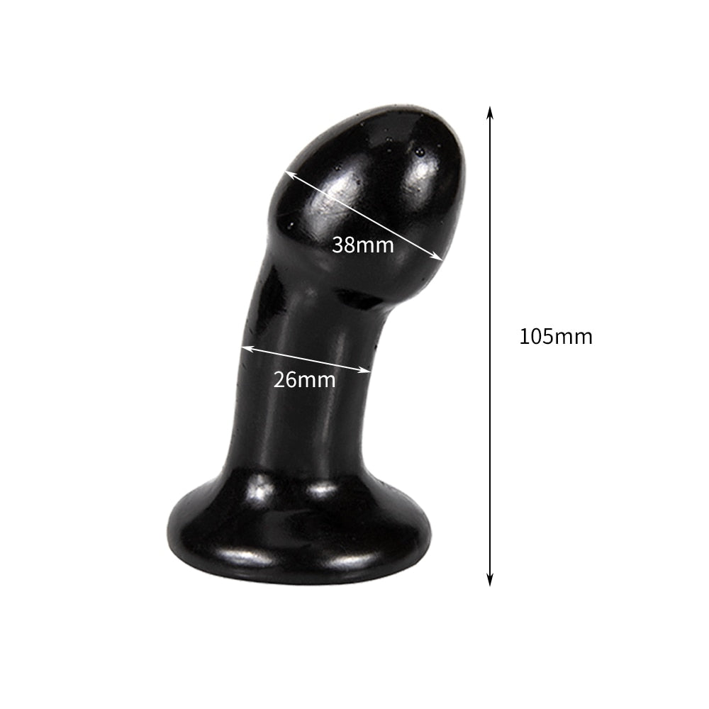 Butt Plug with Strong Sucker Soft Dildo Adult Products Butt Plug Prostate Stimulator Female Masturbation Tool Sex Toy for Couple - buysextoyth