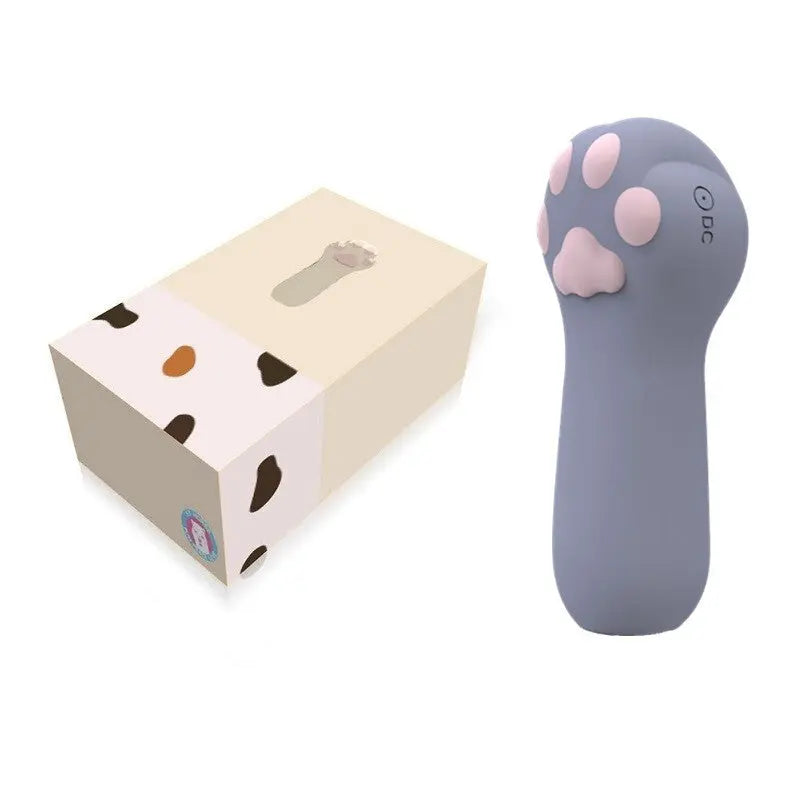 Cat Claw ปลายนิ้ว Vibrator ซิลิโคนแบบพกพาการ์ตูนเตียง Vibrator G Spot Clitoris Stimulator เพศผู้ใหญ่ของเล่นสำหรับผู้หญิง thai-adult