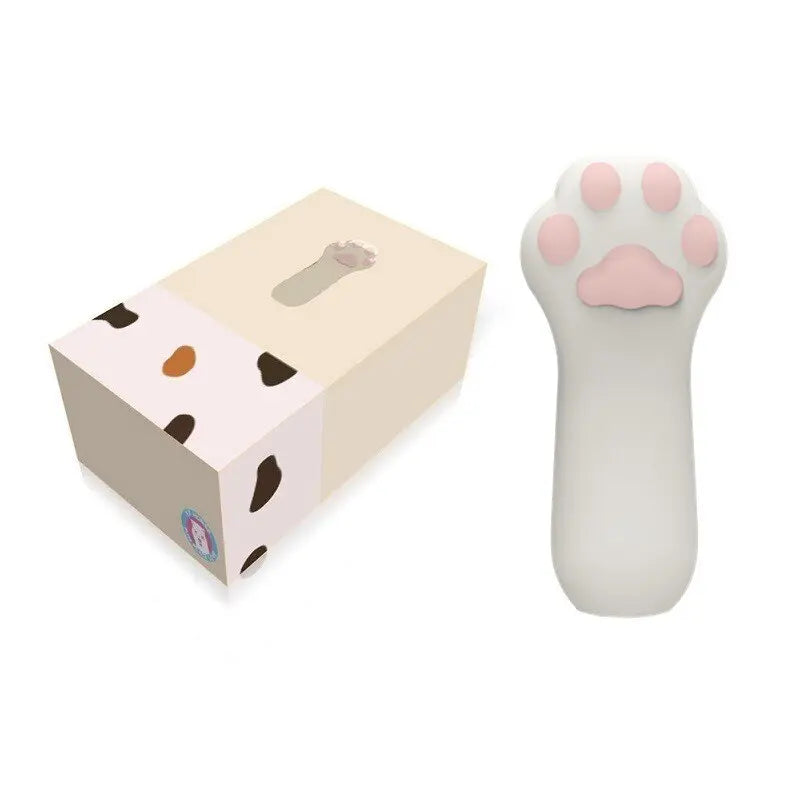 Cat Claw ปลายนิ้ว Vibrator ซิลิโคนแบบพกพาการ์ตูนเตียง Vibrator G Spot Clitoris Stimulator เพศผู้ใหญ่ของเล่นสำหรับผู้หญิง thai-adult