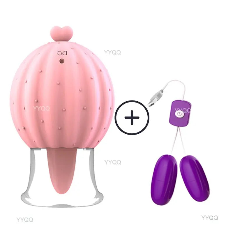 Clit Sucker Tongue Female Masturbatorsucking G-Spot Sex Toys Sucking Breast Clitoral Sucker Adult Products Sucker Toy for Women - buysextoyth