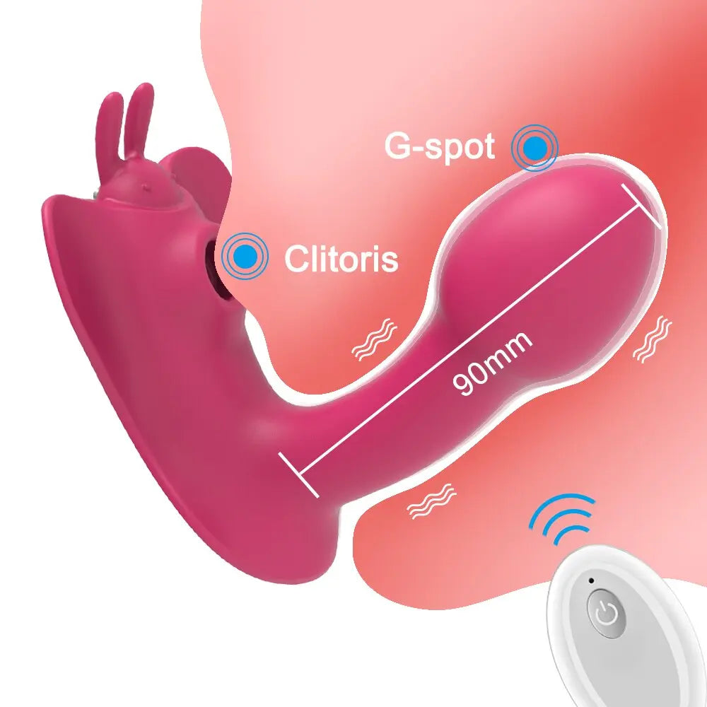 Clitoral Sucking Vibrator หญิงรีโมทคอนโทรล Clit Sucker Clitoris Stimulator จริง Dildo สั่นเซ็กซ์ทอยสำหรับผู้หญิงผู้ใหญ่18 thai-adult