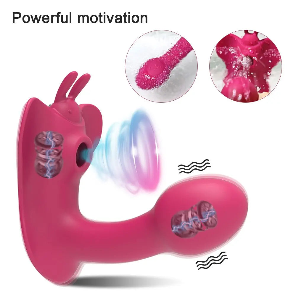 Clitoral Sucking Vibrator หญิงรีโมทคอนโทรล Clit Sucker Clitoris Stimulator จริง Dildo สั่นเซ็กซ์ทอยสำหรับผู้หญิงผู้ใหญ่18 thai-adult
