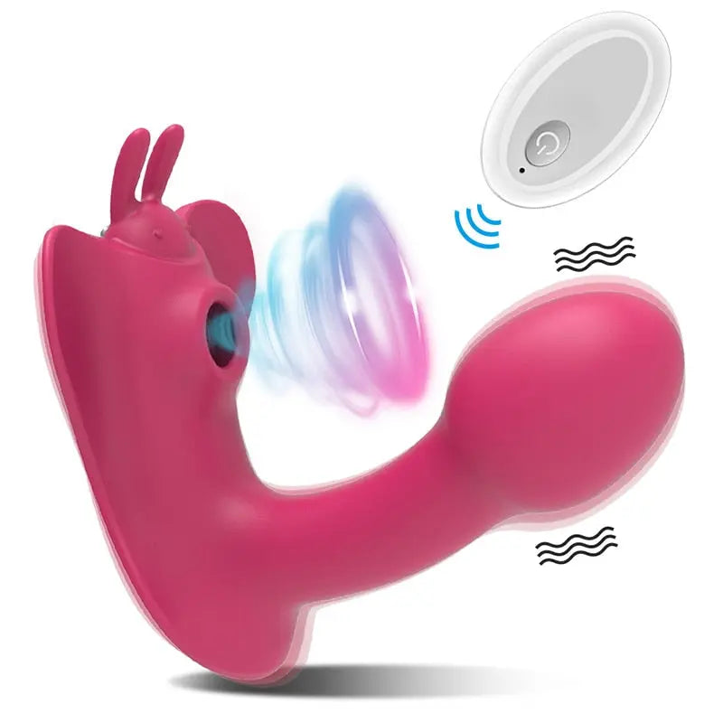 Clitoral Sucking Vibrator หญิงรีโมทคอนโทรล Clit Sucker Clitoris Stimulator จริง Dildo สั่นเซ็กซ์ทอยสำหรับผู้หญิงผู้ใหญ่18 thai-adult