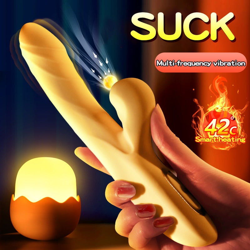 หญิง Clitoral Vibrator เซ็กซ์ทอย Clitoris ดูดกระตุ้น Vibrator G-Spot Climax Thrust การสั่นสะเทือน Clit Sucker เซ็กซ์ทอย UYO - buysextoyth