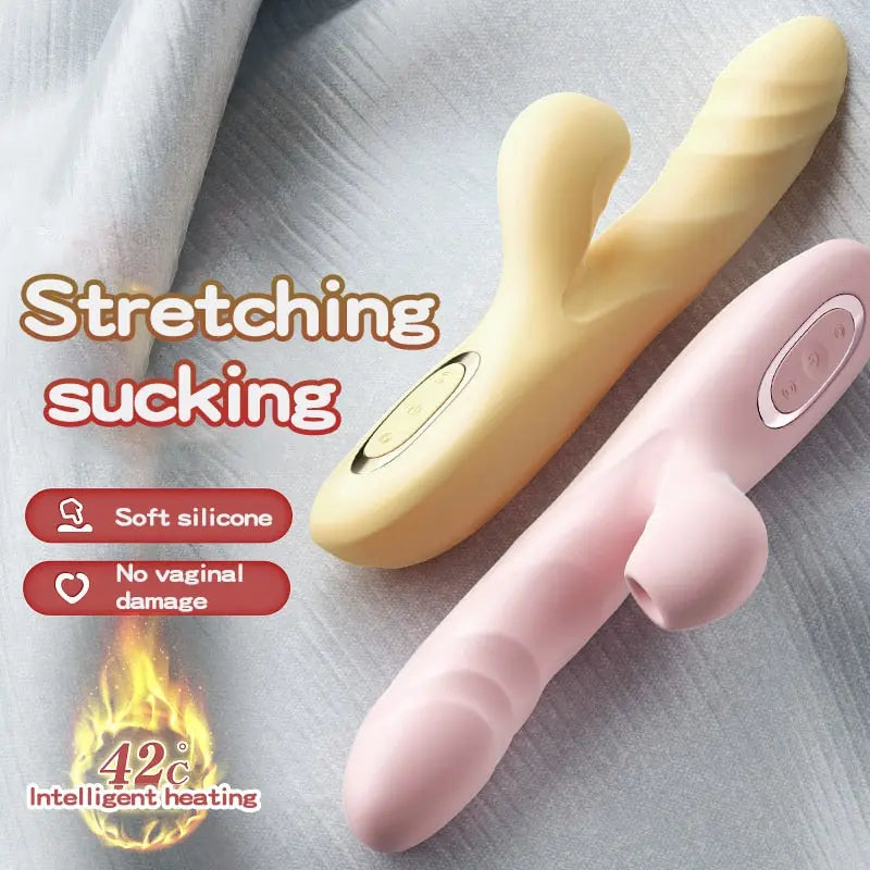 หญิง Clitoral Vibrator เซ็กซ์ทอย Clitoris ดูดกระตุ้น Vibrator G-Spot Climax Thrust การสั่นสะเทือน Clit Sucker เซ็กซ์ทอย UYO - buysextoyth