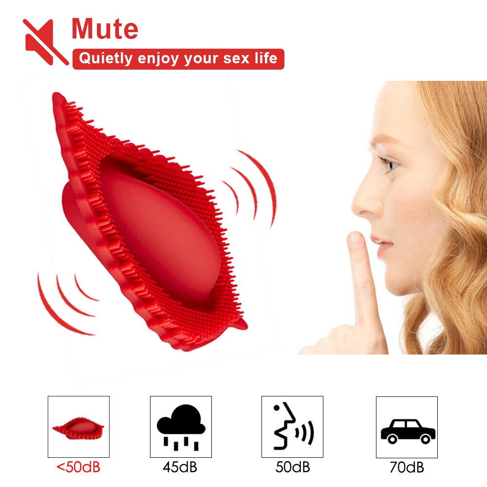 สวมใส่ดูด Clitoris สั่นผู้หญิง G Spot Clitoris Stimulator เครื่องนวดช่องคลอดซิลิโคนหญิง Masturbator ผู้ใหญ่เซ็กซ์ทอย - buysextoyth