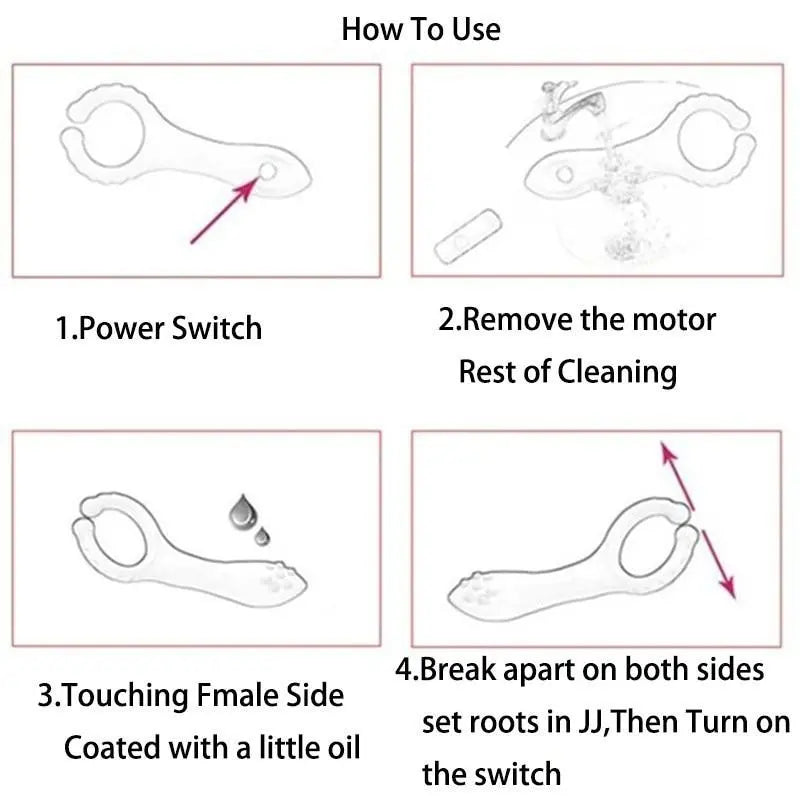 Clitoris Stimulator Dildo Anal with Butt Plug Vibrator Nipple Vagina Vibrating Adults Sex Toys for Men Women Couple - buysextoyth