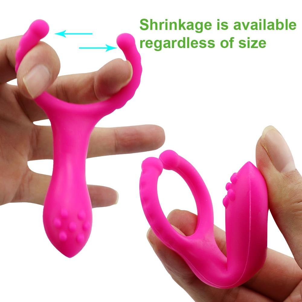 Clitoris Stimulator Dildo Anal with Butt Plug Vibrator Nipple Vagina Vibrating Adults Sex Toys for Men Women Couple - buysextoyth