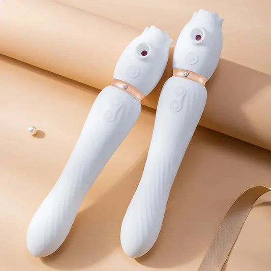 Clitoris ดูด Vibrator Swing Dildo สำหรับผู้หญิงเครื่องทำความร้อน Vibrator หญิง18เพศเร้าอารมณ์ของเล่นสำหรับคู่ Full Body นวดสาว - buysextoyth