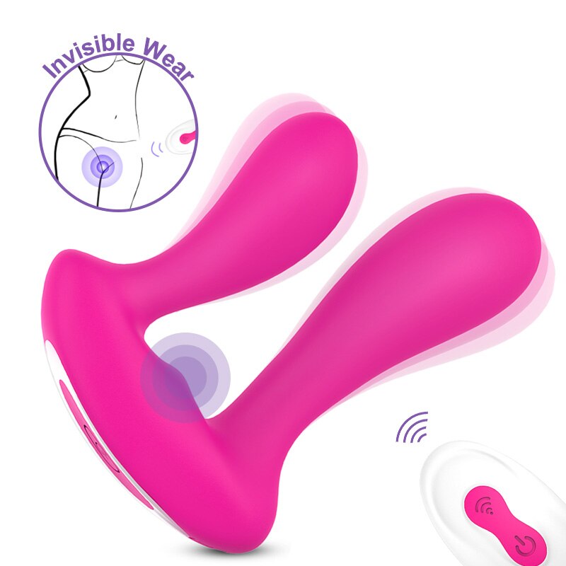 รีโมทคอนโทรลสั่นสะเทือนเซ็กซ์ทอยสำหรับผู้หญิงสวมใส่ช่องคลอด Clitoris Stimulator Vibrator G-Spot Massager ผู้ใหญ่ Masturbator - buysextoyth