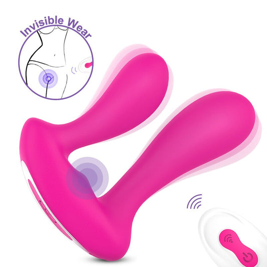 รีโมทคอนโทรลสั่นสะเทือนเซ็กซ์ทอยสำหรับผู้หญิงสวมใส่ช่องคลอด Clitoris Stimulator Vibrator G-Spot Massager ผู้ใหญ่ Masturbator - buysextoyth
