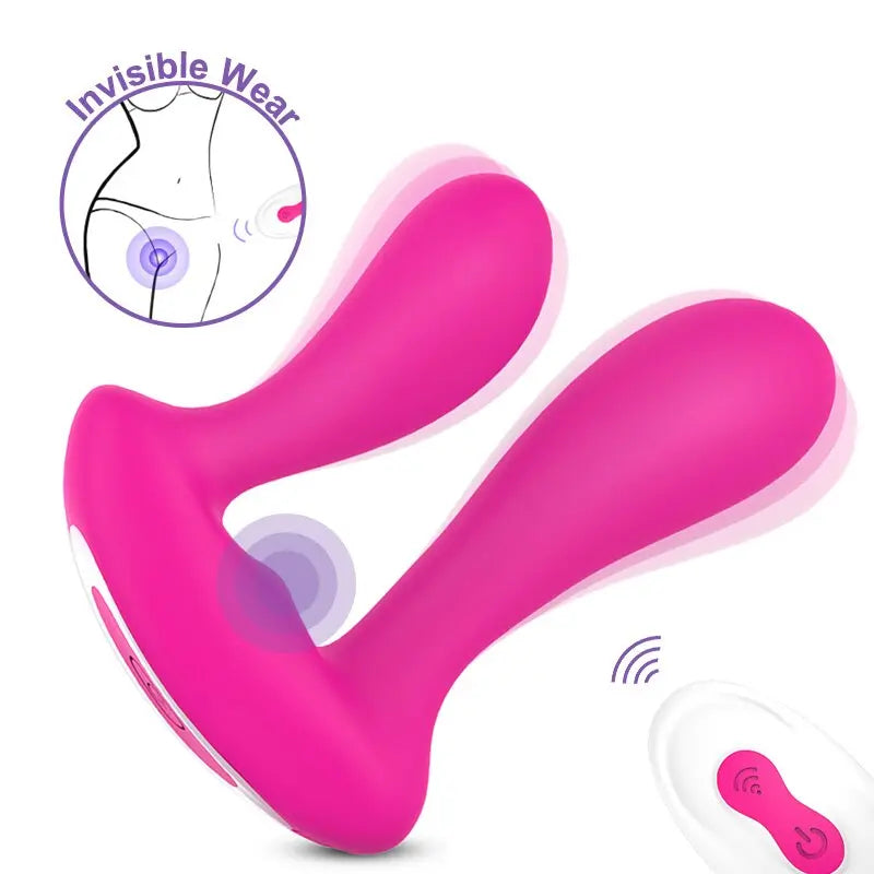 รีโมทคอนโทรลสั่นสะเทือนเซ็กซ์ทอยสำหรับผู้หญิงสวมใส่ช่องคลอด Clitoris Stimulator Vibrator G-Spot Massager ผู้ใหญ่ Masturbator - buysextoyth