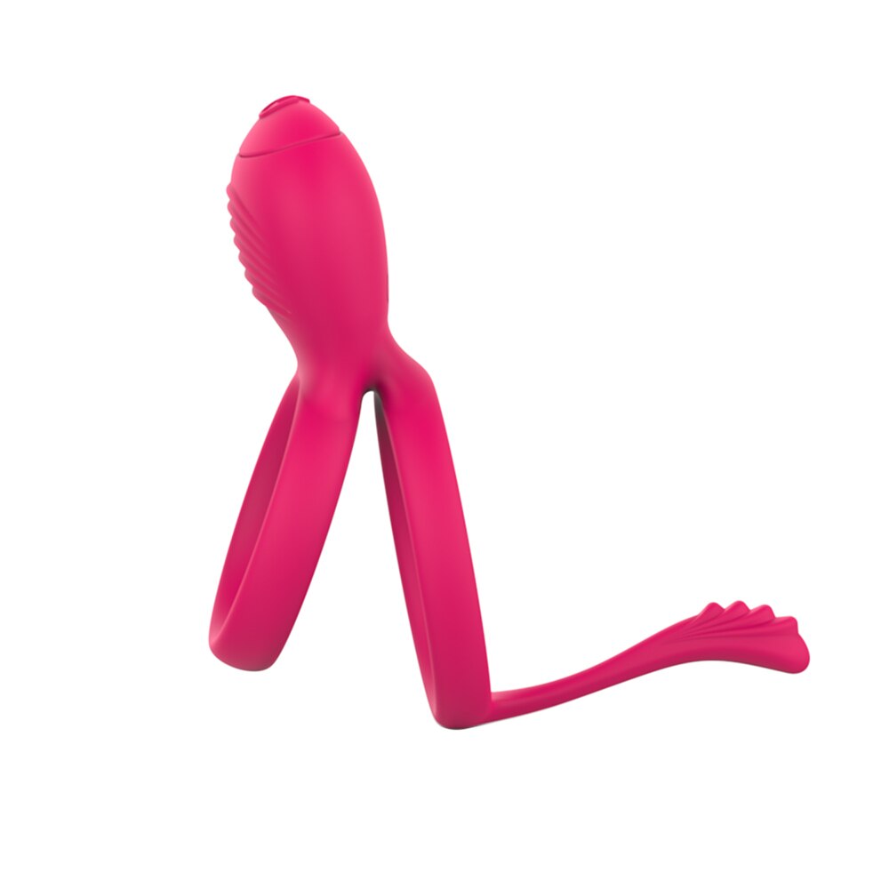 Cock Ring Vibrator สำหรับชายคู่แหวนอวัยวะเพศชาย Delay Ejaculation Cock นวด G Spot Clitoris เซ็กซ์ทอยสำหรับคู่ - buysextoyth