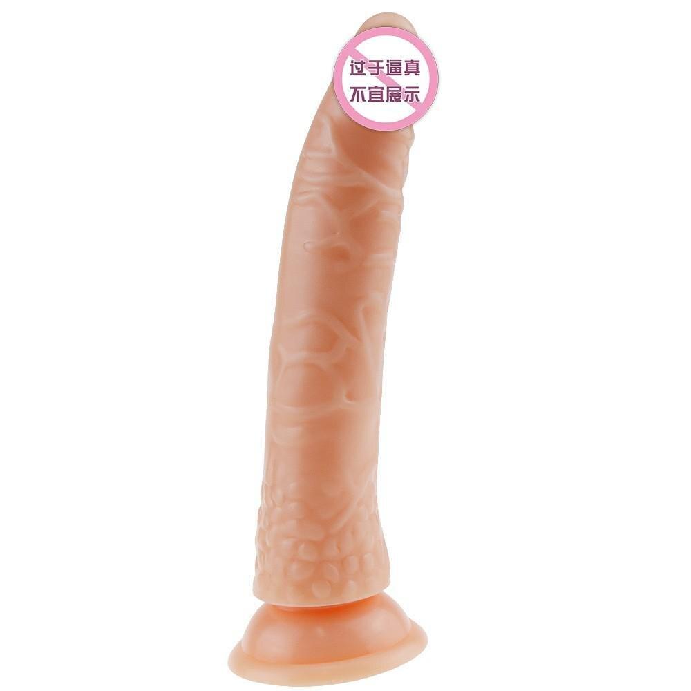 Crystal Simulation Dildo Female Fake Penis Hair Masturbation Sex Toys Adult Products - buysextoyth