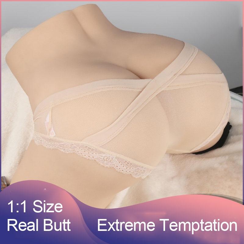 Big Soft Sexy Hip 5D Vagina Realistic Pussy Ass Anal Sex Doll Erotic Male Passion Cup Masturbator Sex Toys for Men - buysextoyth